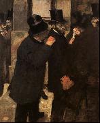 At the Stock Exchange Edgar Degas